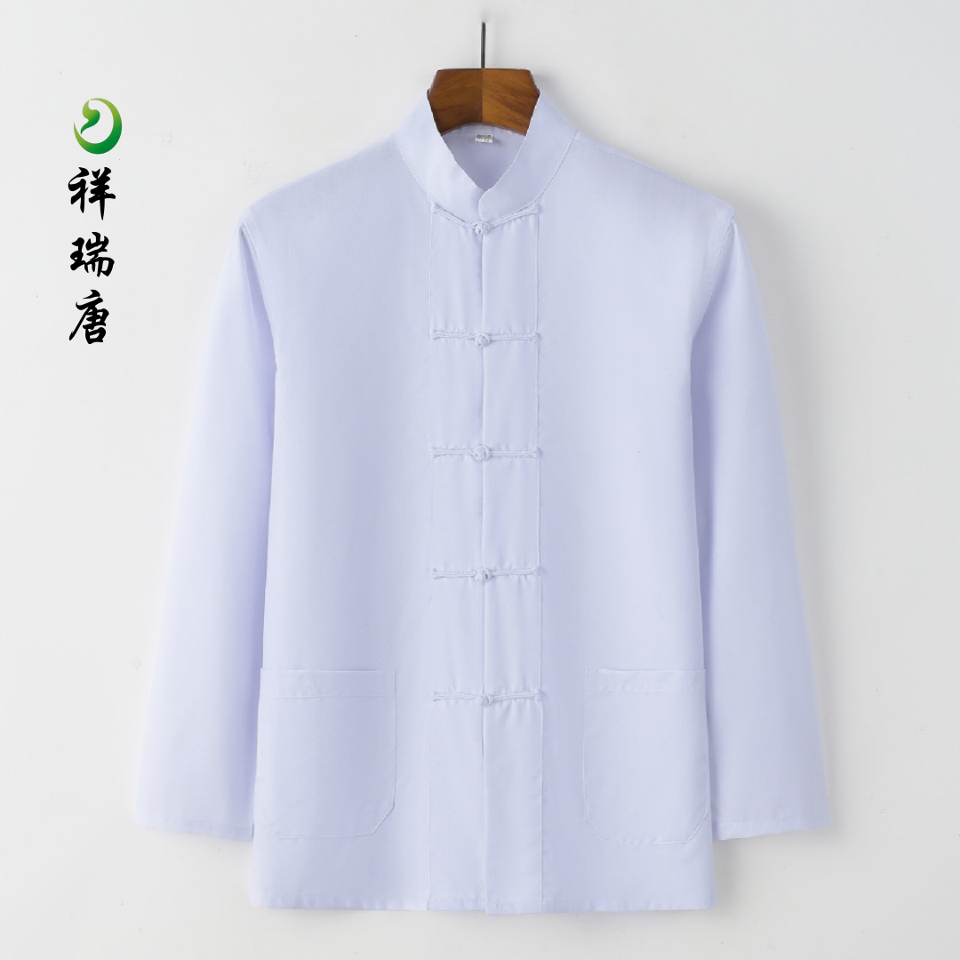 新款中国风冰丝夏季丝光棉唐装