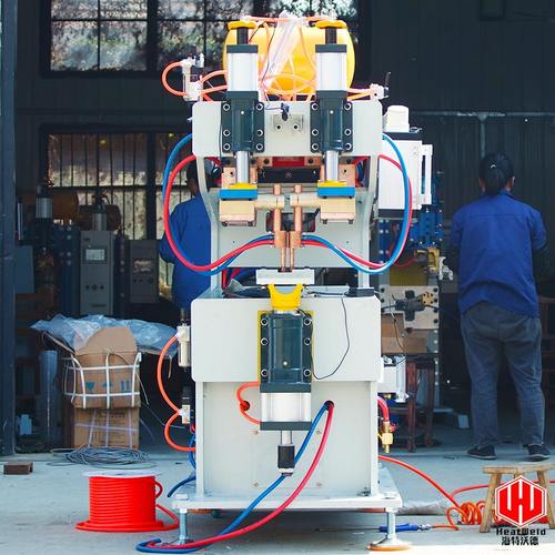 定制气动中频金属单面无痕点焊机