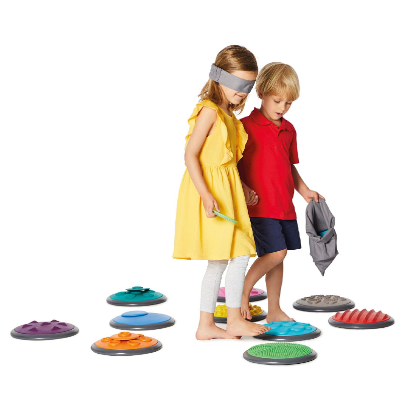 丹麦Gonge感统触觉盘配对套装2幼儿园早教儿童玩具平衡训练按摩垫