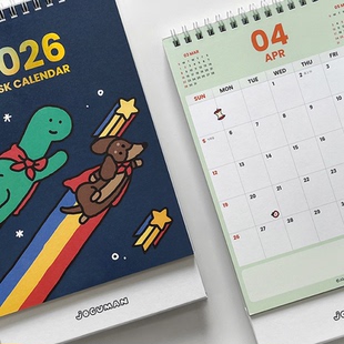 韩国正品 JOGUMAN 代购 BITE正版 2026年台历桌面摆件 ONE 现货
