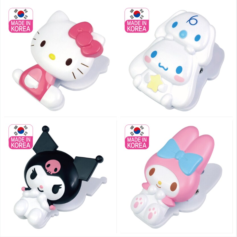 部分现货 韩国正品三丽鸥磁吸小夹子可爱文件夹办公圣诞节礼物,模玩/动漫/周边/娃圈三坑/桌游,文化/体育周边,淘宝优惠券,粉丝福利购,淘宝优惠卷