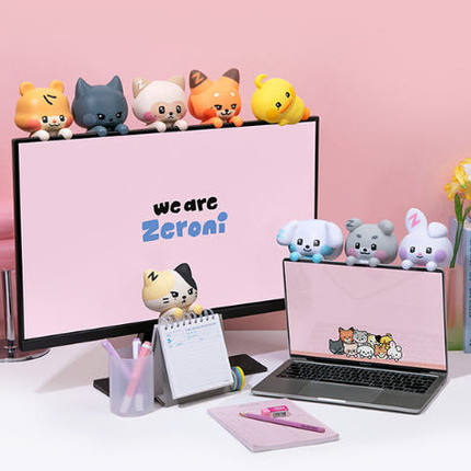 韩国正品代购zeroni显示器香薰摆件限定款binini装饰桌面礼品女生