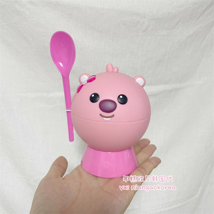 robbins可爱小海狸正品 loopy冰淇淋碗baskin 啵露露 现货秒发