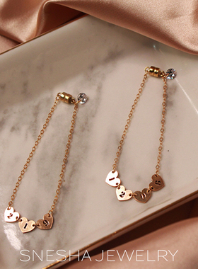 snesha原创定制14k英文名磁铁扣