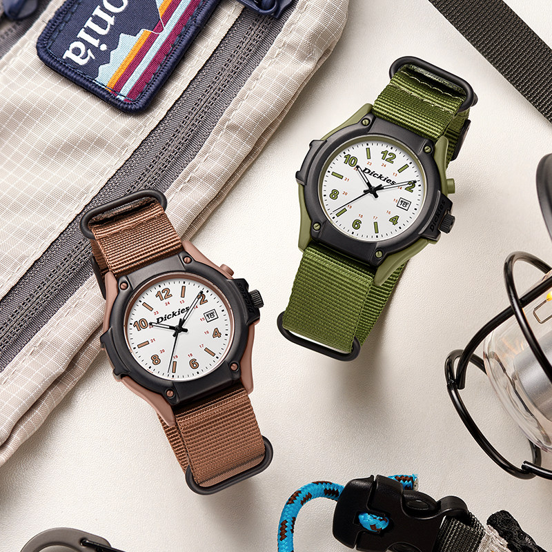 Dickies手表男款学生时尚潮流简约2025新款男生石英腕表森