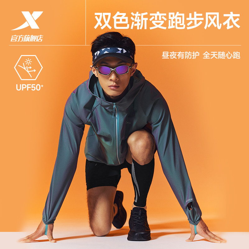 特步两千公里PRO | 外套男款2026年夏季新款2000公里速干跑步风衣图片