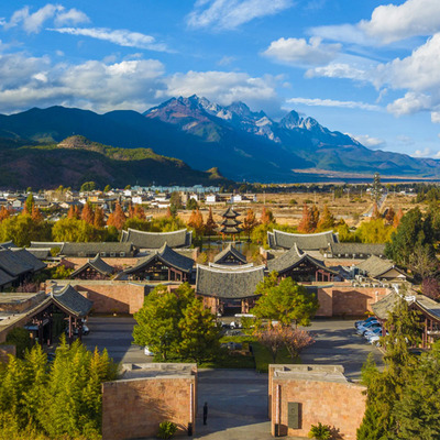 【26年春促】丽江悦榕庄2晚连住+自助早餐+旅拍+下午茶或接/送机