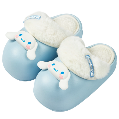 秀才胡同三丽鸥儿童可拆卸棉拖鞋