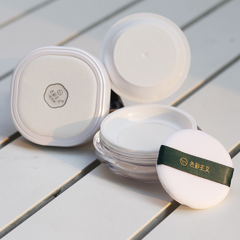 色彩主义摇摇蜜粉散粉控油持久定妆干混油皮哑光美白防晒正品官方