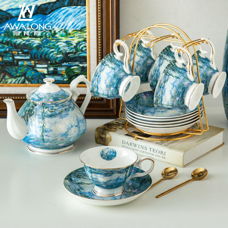 阿瓦隆下午茶具礼盒搬家送人