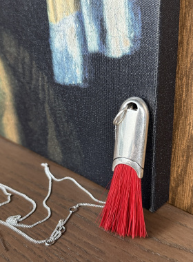 鬓毛流苏吊坠百搭单品长项链