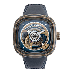 PS1 SEVENFRIDAY七个星期五航海三代机械手表男士 官方正品