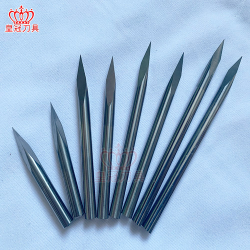 三棱尖刀6mm 中心尖刀刻字刀浮雕划线金属石材木板雕刻刀具钨钢刀