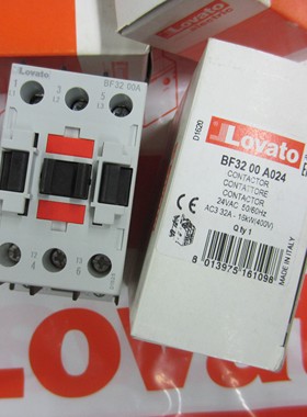 BF3200A Lovato BF32接触器 3常开触点 32A 230V交流线圈