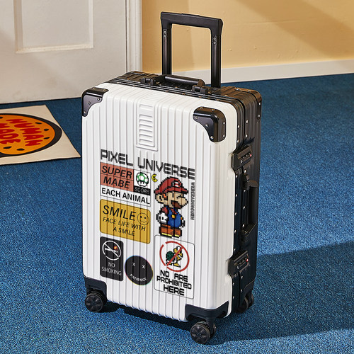 卡通动漫旅行拉杆箱闪电发货