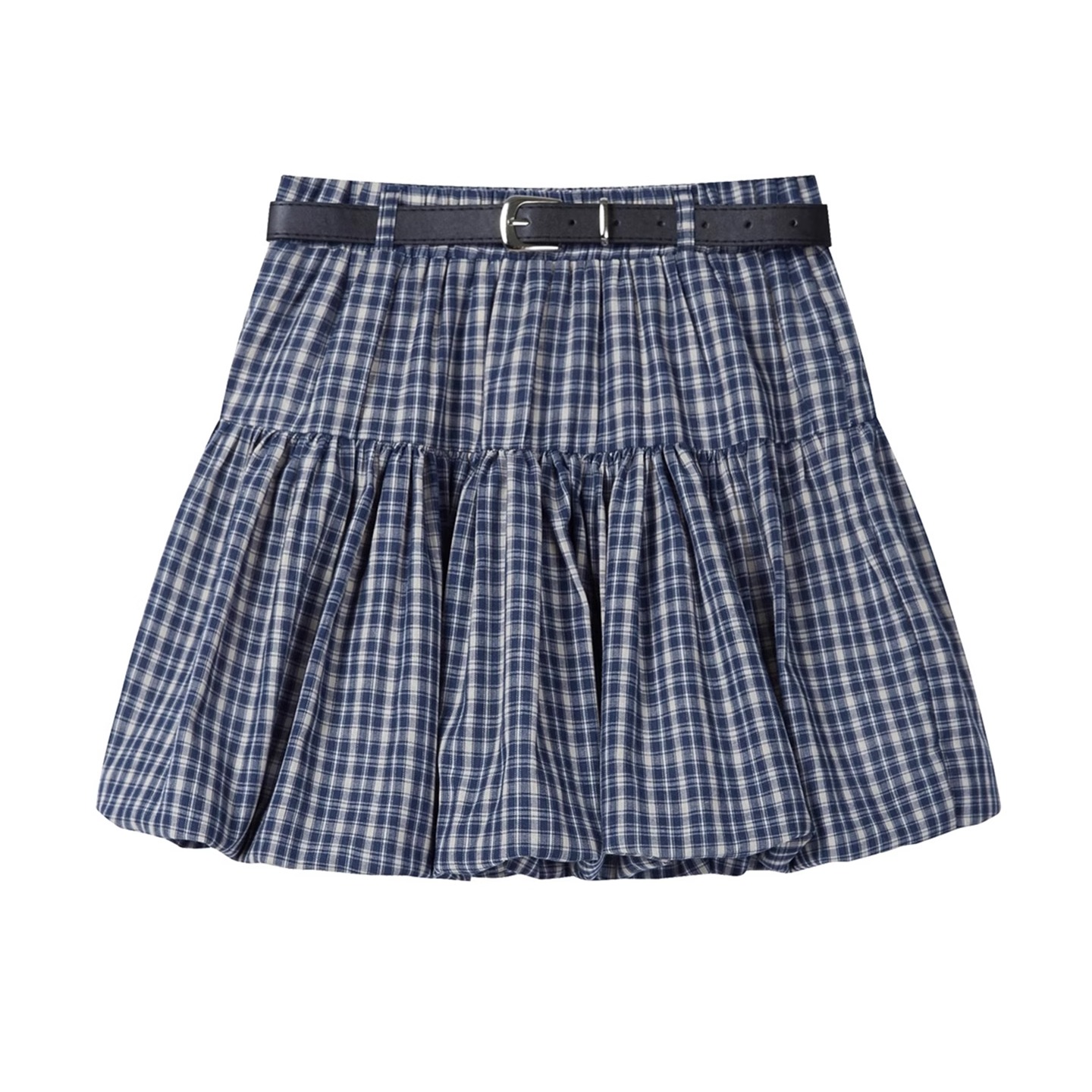 2025新款辣妹学院风减龄a字短裙