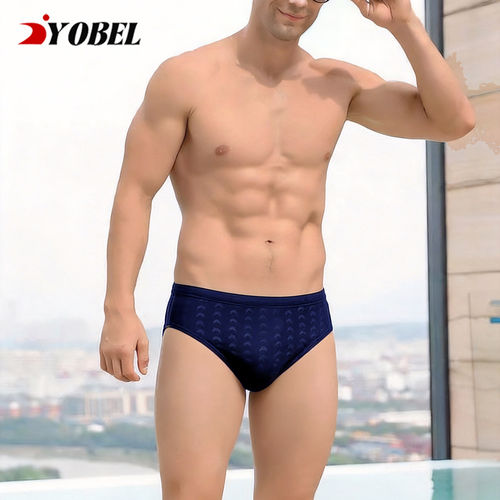 YOBEL男士三角训练透气泳裤
