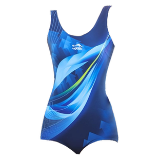 女士泳衣大码三角平角连体游泳馆专用泳装竞速训练中年妈妈游泳衣