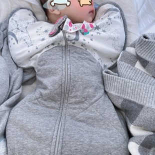 防惊跳 新生儿包裹秋冬保暖warm系列2.5tog 投降睡袋