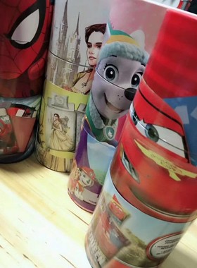 原装纯棉卡通狗狗蜘蛛侠麦昆公主两件套被套枕套单人床