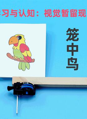 diy笼中鸟科学实验幼儿手工自制发明科技小制作材料SETM教育玩具
