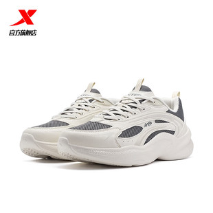 特步老爹鞋男鞋夏季新款官方正品通勤百搭厚底增高舒适休闲运动鞋