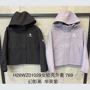 H26WZ01029 户外专柜2026秋冬新款女士软壳外套