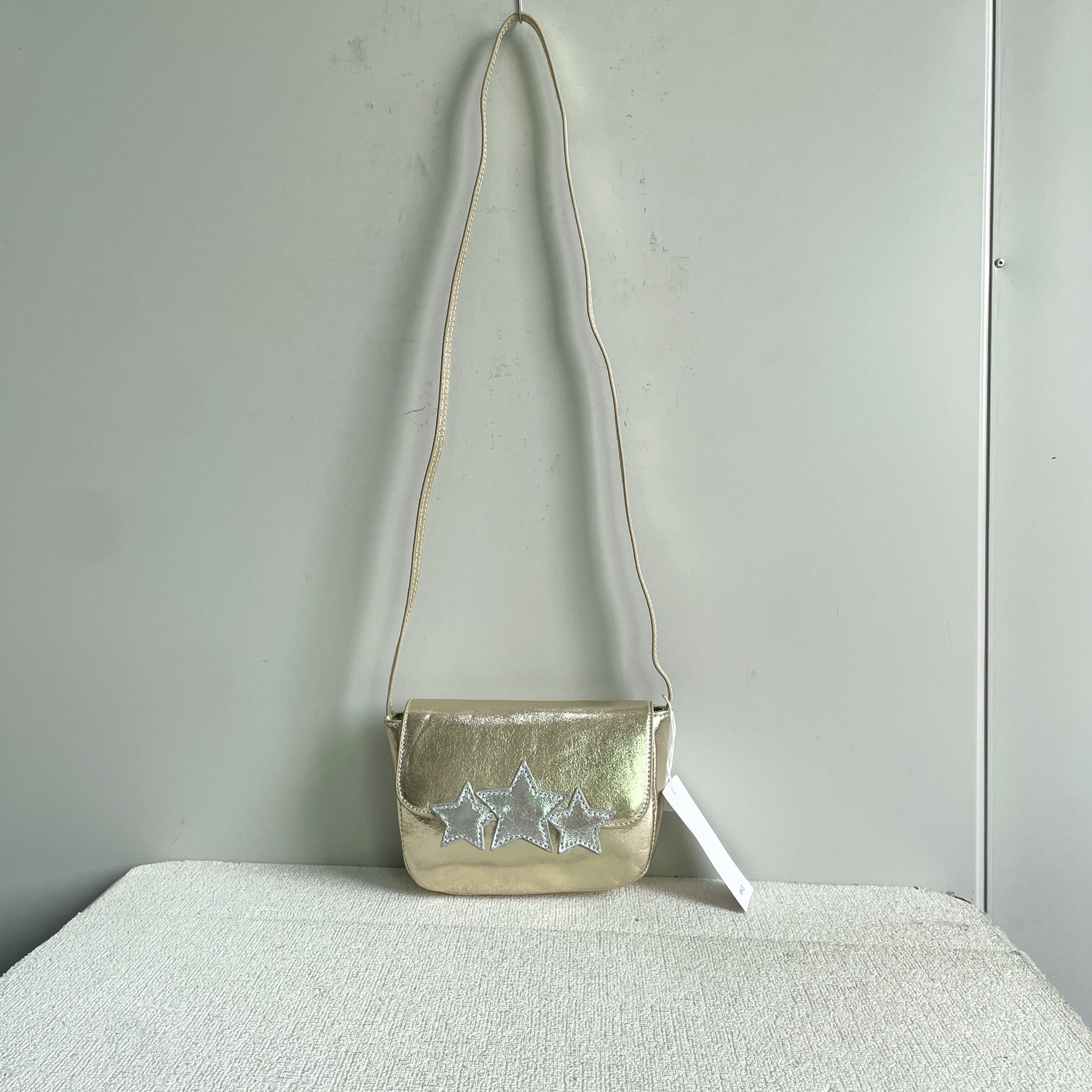 外贸尾货出西班牙MNG星星小方包休闲女斜挎包手机零钱包