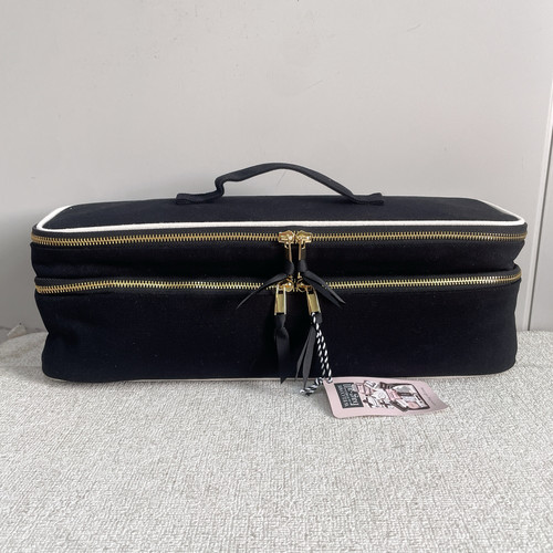 外贸尾货出美国bag-all手提式双层卷发棒直发器收纳包