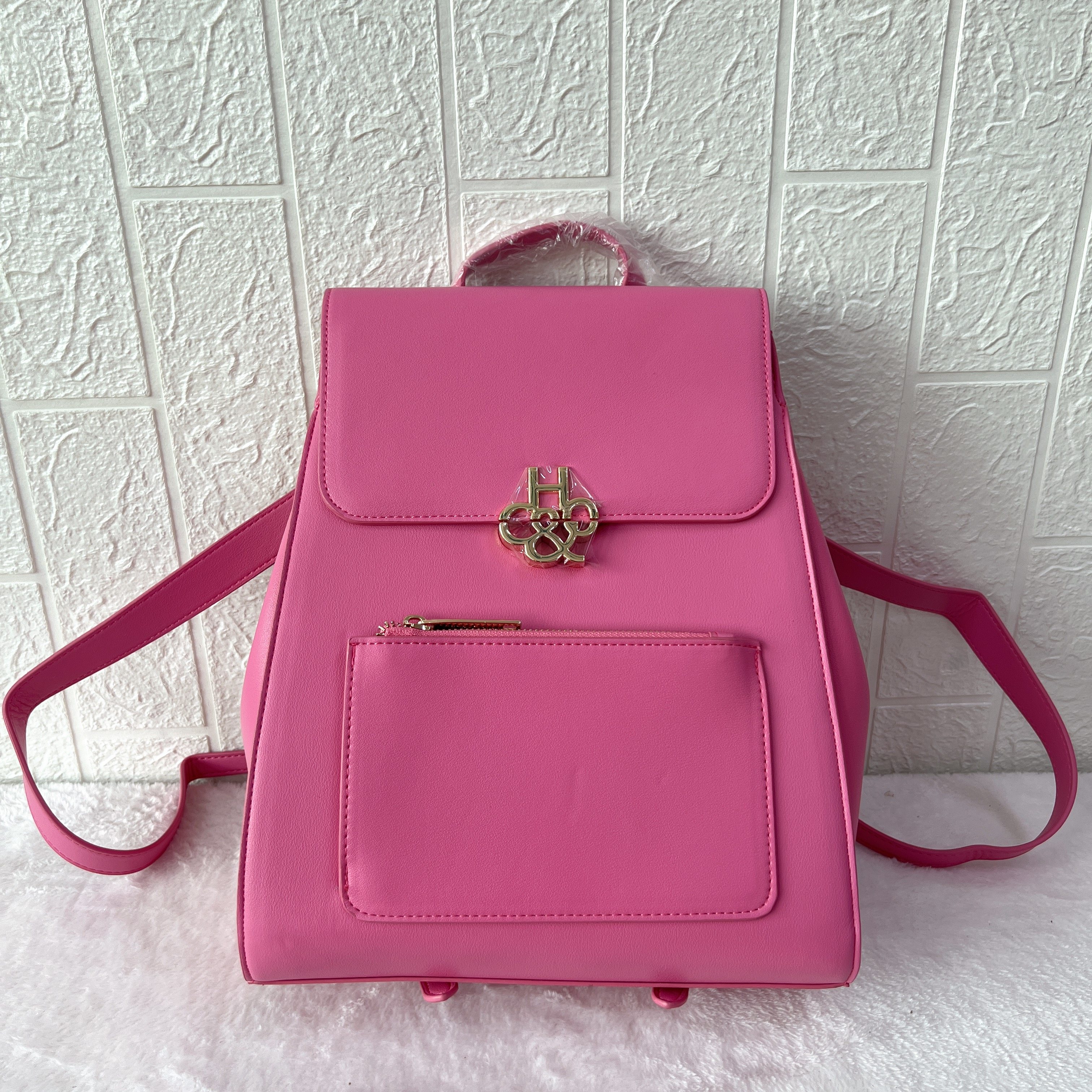 外贸原单尾货出美国H&CO 女士时尚百搭潮流小双肩包