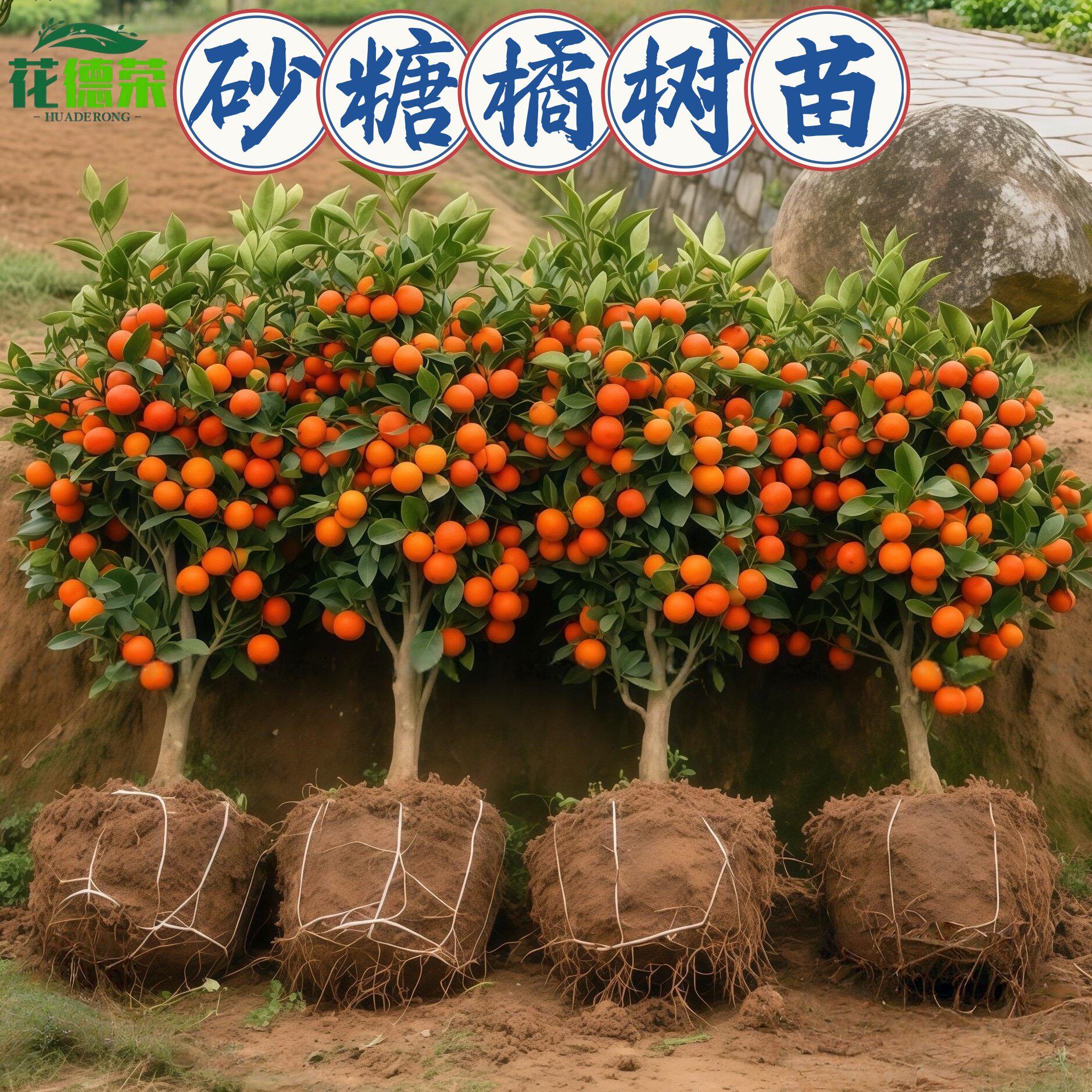 广西优质嫁接砂糖橘树苗早熟砂糖桔四会砂糖桔无核基地直发果树苗