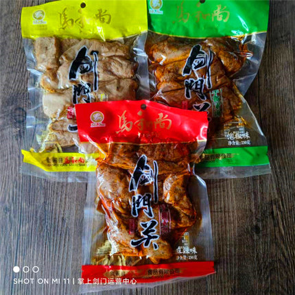 剑门关特产马和尚手撕素肉230g/袋休闲食品素食豆制品剑门风味