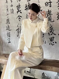 新中式女装套装裤女夏2025秋款气质高端高级感国风盘扣上衣两件套