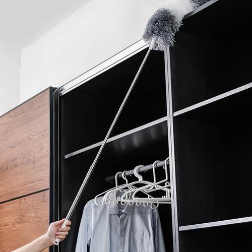 伸缩除尘掸家用加长清洁神器