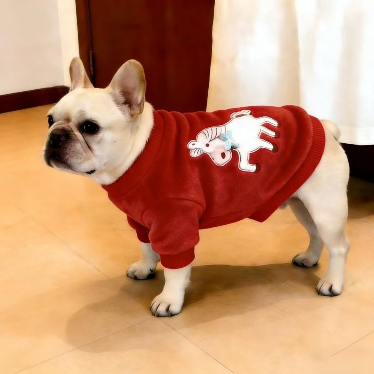 2026马年新春拜年加绒狗狗衣服