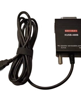 KEITHLEY吉时利KUSB-488B连线2400源表USB转GPIB接口万用表适配器