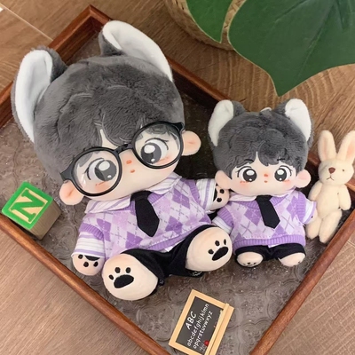 七颗芝麻10cm20cm棉花娃娃娃衣