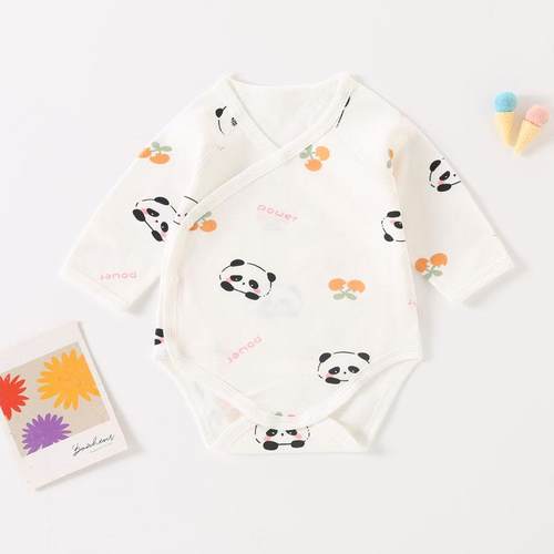 工厂直销婴儿包屁衣秋季纯棉无骨