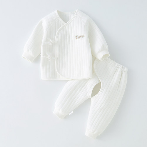 新生儿保暖内衣套装秋冬季02个月