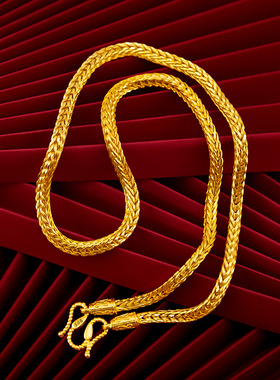 沙金蛇骨男情侣首饰项链五折