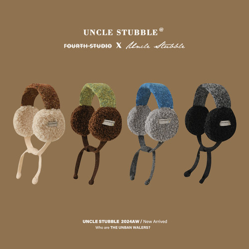 韩系ins可爱保暖护耳针织耳罩