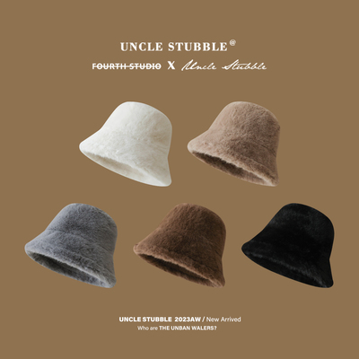 胡茬叔叔渔夫帽休闲男女冬季