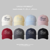 美式 街头潮牌帽子深顶宽檐显脸小鸭舌帽春夏 复古刺绣棒球帽男女款