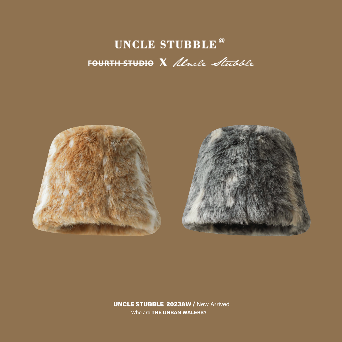 胡茬叔叔渔夫帽休闲秋冬