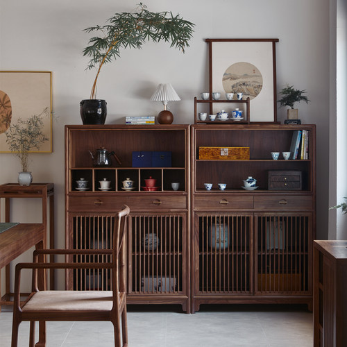 观之叙宋式美学茶柜博古架