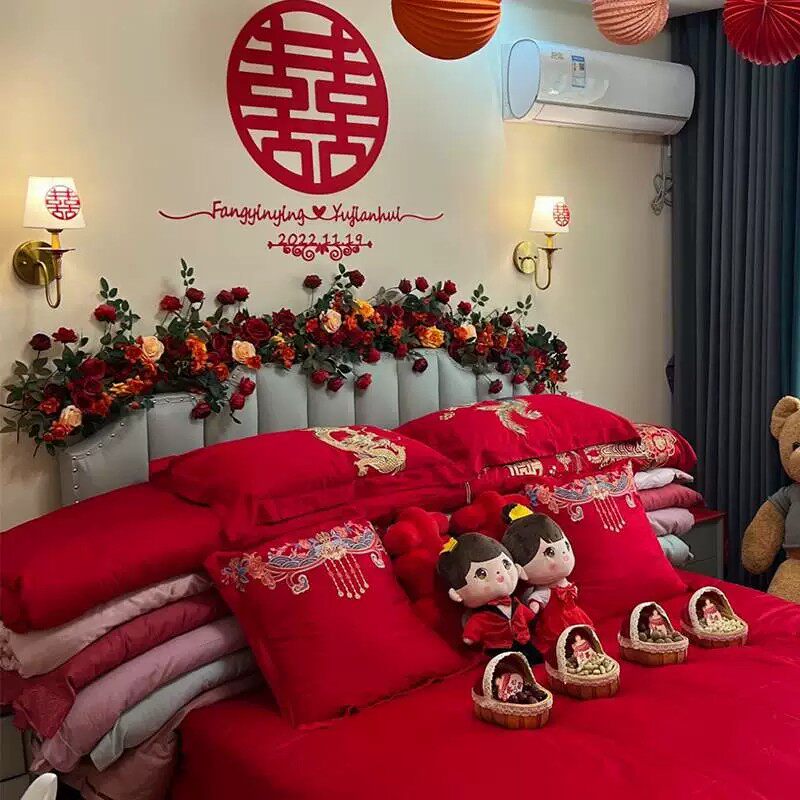 仿真花玫瑰藤条蔓藤绢花假花房顶暖道装饰花链高端造景花墙