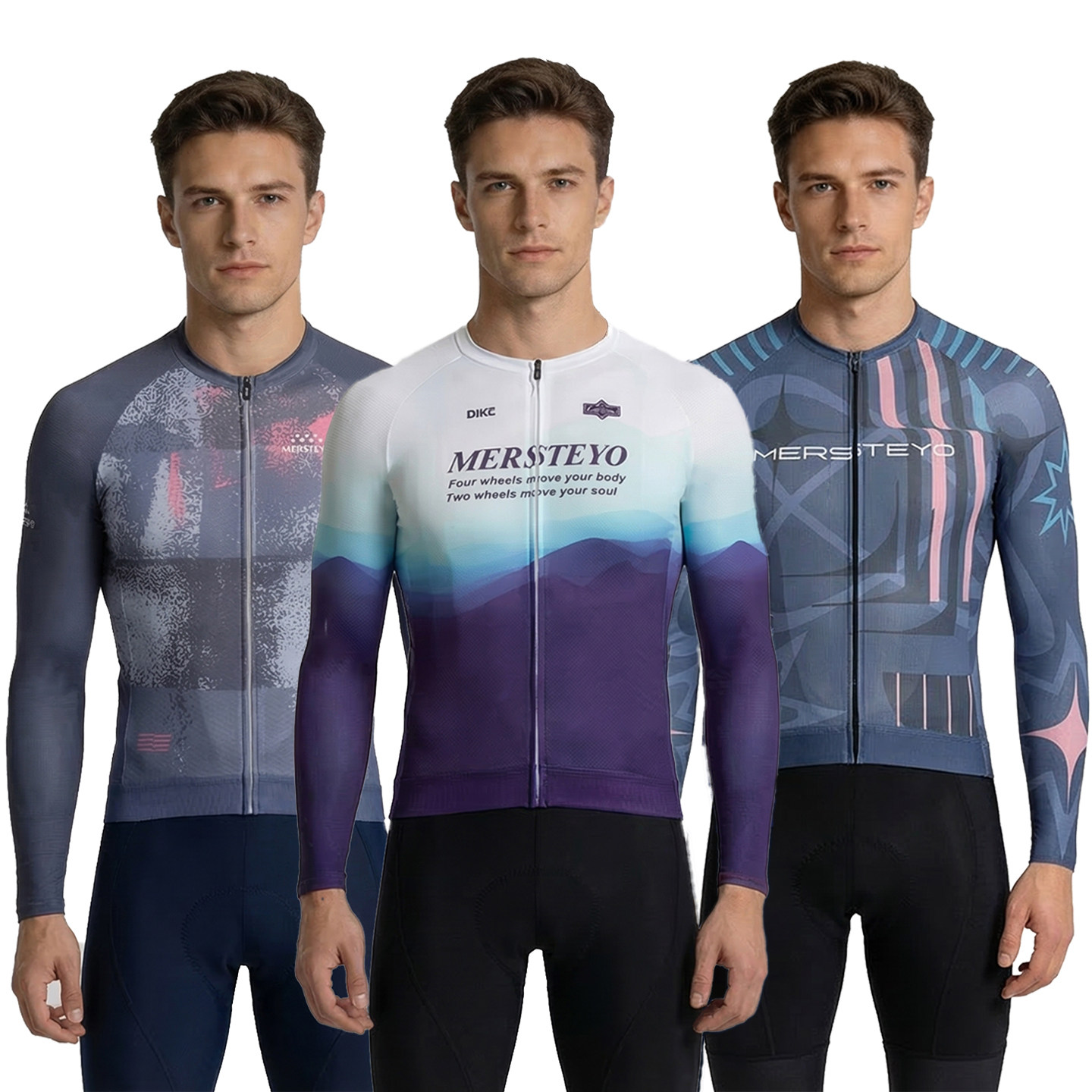 2026新款骑行服夏季长袖竞速骑行公路车自行车衣服透气修身男女款