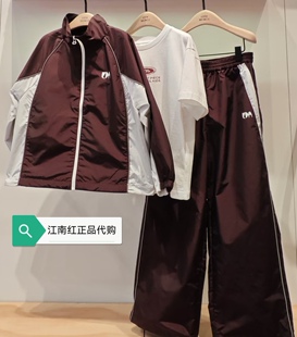 little moco专柜25年秋男女童立领长袖夹克外套KBE3JKT007