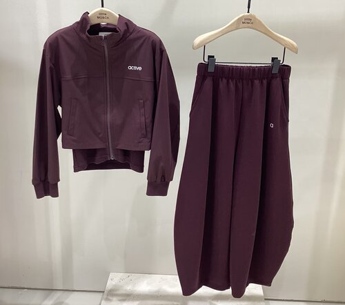 littlemoco专柜正品26年秋款男女童休闲运动萝卜长裤KBF3PAT028