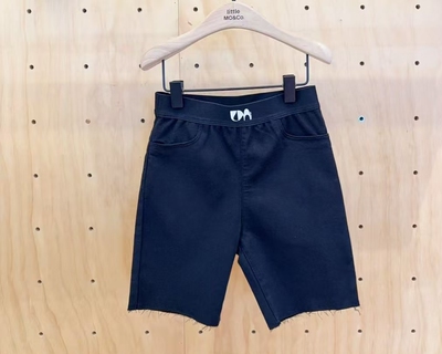 little moco专柜正品25年夏女童修身牛仔短裤骑行裤KBE2SOT006